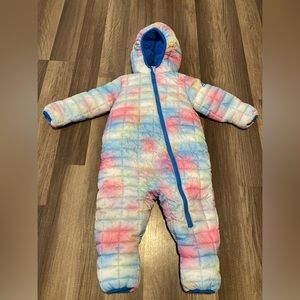SNOZU Baby Girl Winter Snowsuit Quilted Size 18 Months